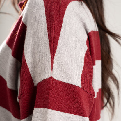 Bold Line Polo-Knit