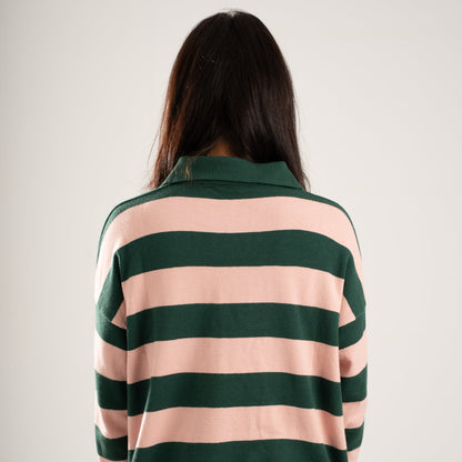 Bold Line Polo-Knit