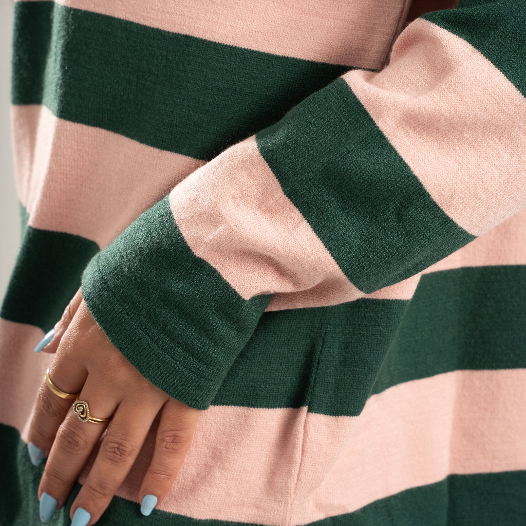 Bold Line Polo-Knit